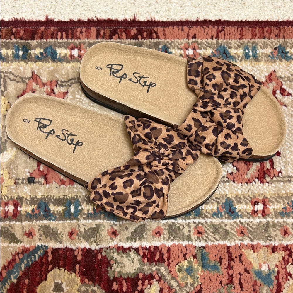 Leopard Print Women's Sandals